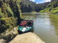Jetboating the Whanganui River