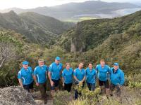 The MoaTours team on Windy Canyon