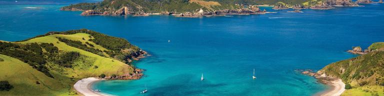 Sailing Boats in the Bay of Islands
