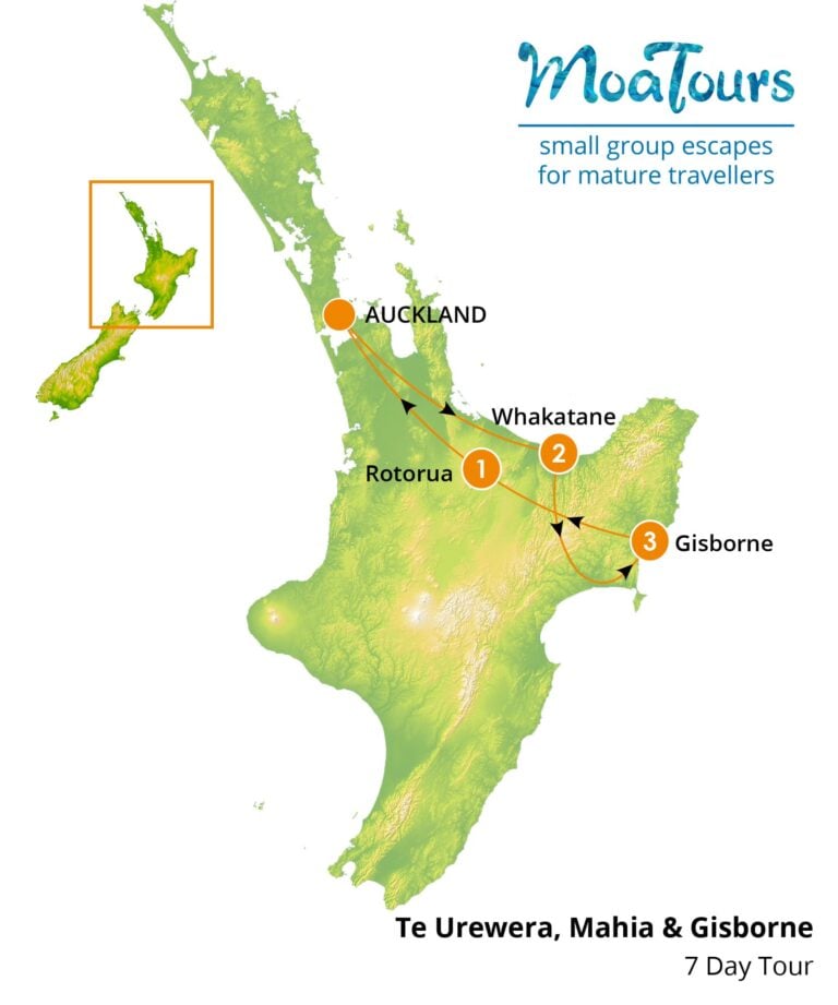 Te Urewera, Mahia & Gisborne 7 day tour | MoaTours New Zealand