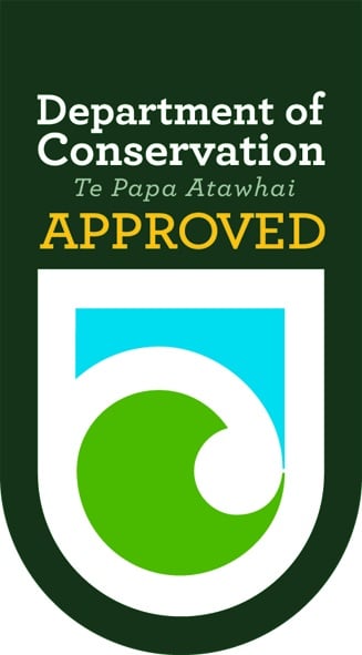 Department of Conservation Approved Concessionaire logo